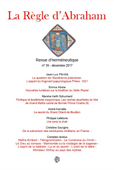 La Règle d’Abraham n° 39
